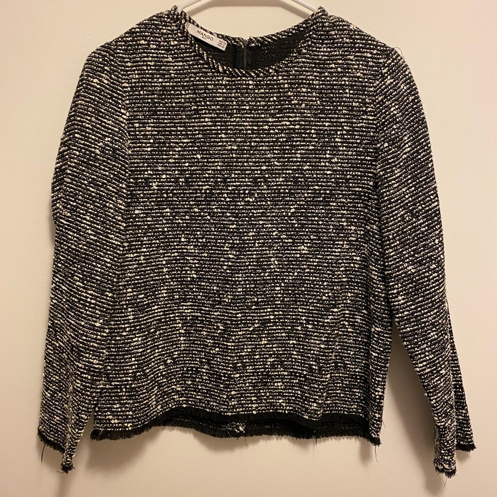 Mango tweed shirt - Picture 4 of 6